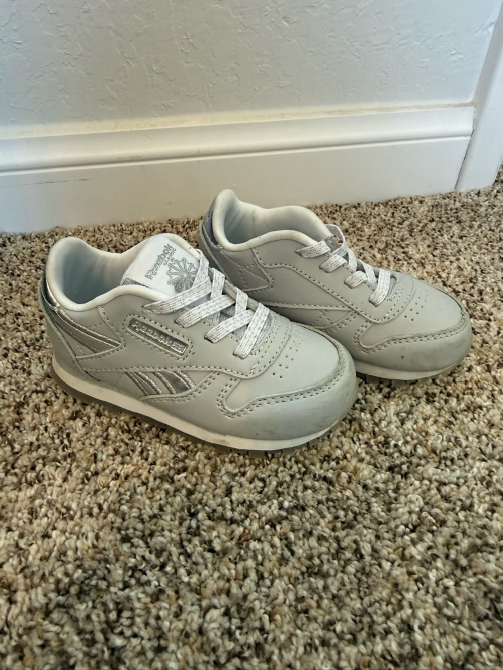 Reebok Kids Leather Sneakers
